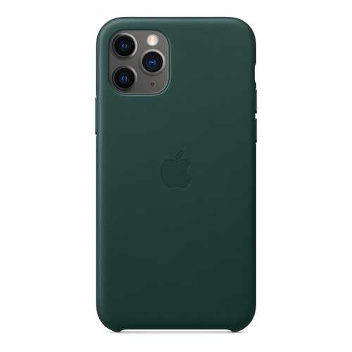 Чехол Apple для iPhone 11 Pro Leather Case - Forest Green в Ростелеком