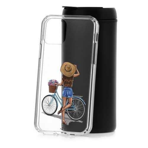 Чехол Apple iPhone 11 Pro Kruche Print Велосипедная прогулка в Ростелеком