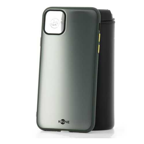 Чехол Apple iPhone 11 Pro Max Kruche Eye-guard Dark green в Ростелеком
