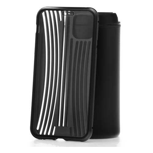 Чехол Apple iPhone 11 Pro Max Kruche Metal Suitcase Black в Ростелеком