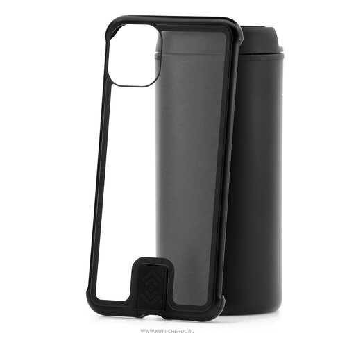 Чехол Apple iPhone 11 Pro Max Kruche Push-pull Frameless Black в Ростелеком