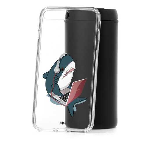 Чехол Apple iPhone 7 Plus Kruche Print Акула в Ростелеком