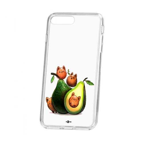 Чехол Apple iPhone 7 Plus Kruche Print Авокотики в Ростелеком
