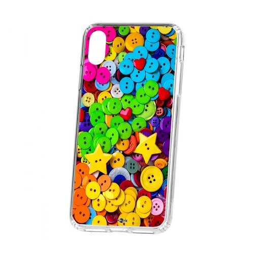 Чехол Apple iPhone XS Max Kruche Print Пуговки в Ростелеком
