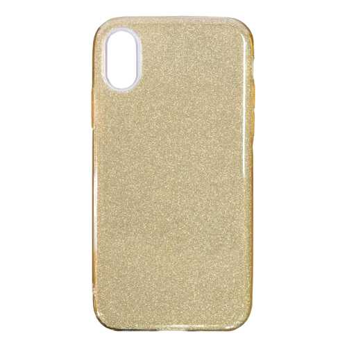 Чехол Apple Remax Glitter Silicon Case для iPhone X золотой в Ростелеком