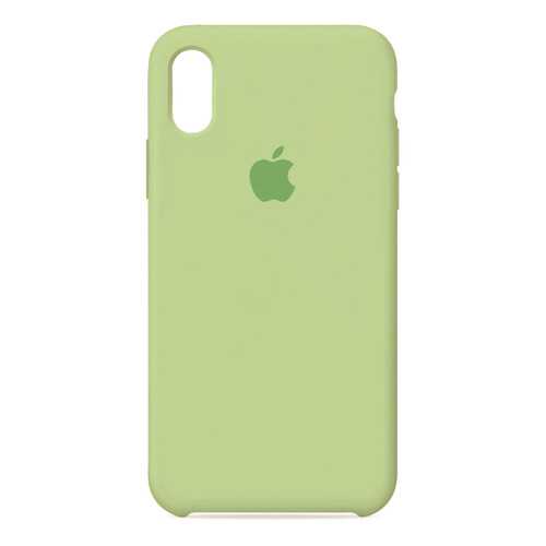 Чехол Case-House для iPhone X/XS, Фисташковый в Ростелеком