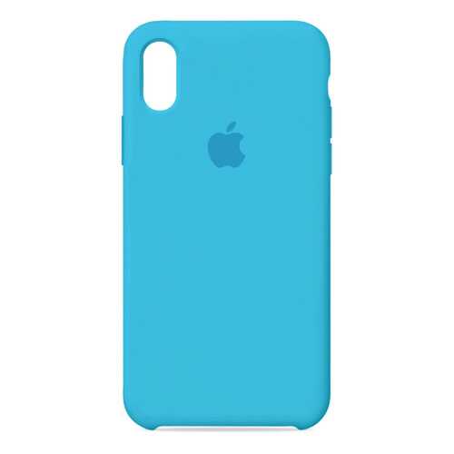 Чехол Case-House для iPhone XS Max, Ярко-голубой в Ростелеком
