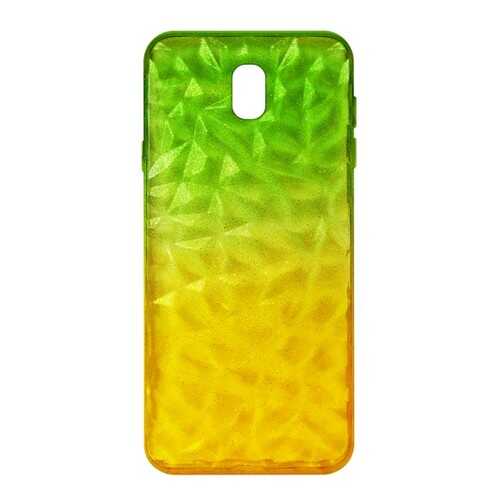 Чехол Crystal Krutoff для Samsung Galaxy J7 2017 (SM-J730) Yellow/Green в Ростелеком