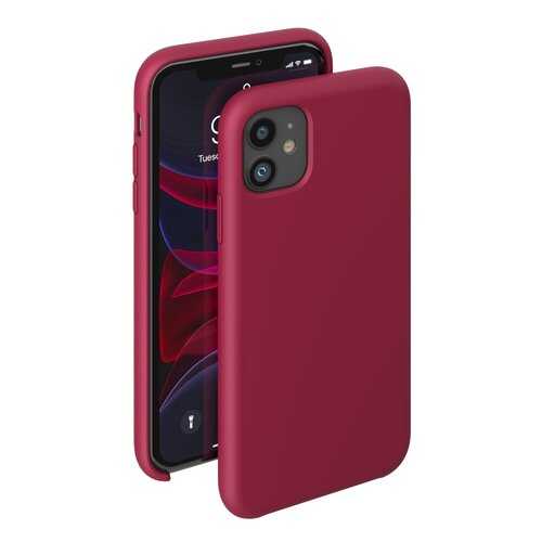 Чехол Deppa Liquid Silicone Case для Apple iPhone 11 Red в Ростелеком