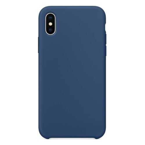 Чехол для Apple iPhone X/XS Dark Blue в Ростелеком