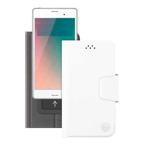 Чехол для смартфона Deppa Wallet Slide M 43-55 White в Ростелеком