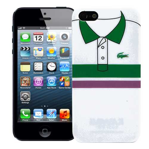 Чехол для смартфона KAWAI Sports shirt Green & purple stripes в Ростелеком