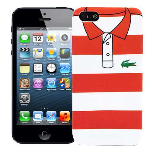 Чехол для смартфона KAWAI Sports shirt Red and white stripes в Ростелеком