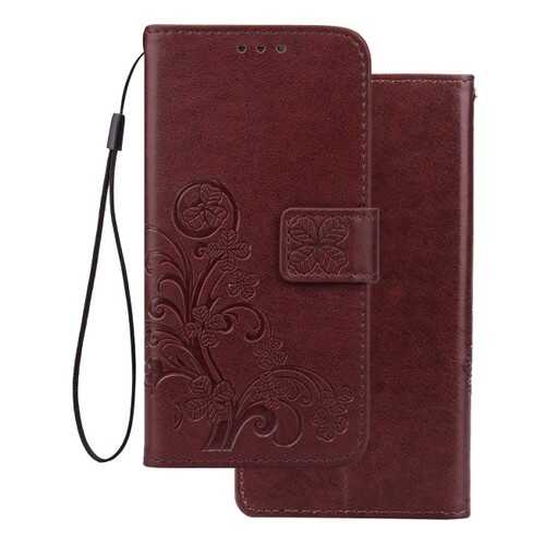 Чехол Epik Four-leaf Clover для Samsung Galaxy J4+ (2018) Brown в Ростелеком