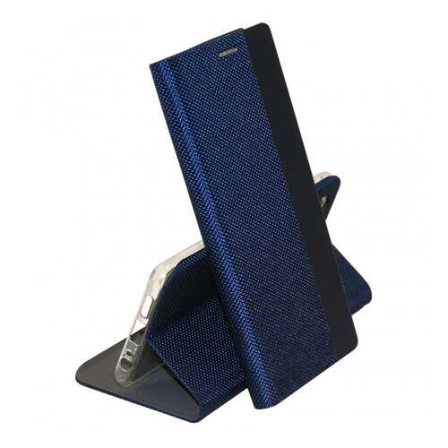 Чехол Fabric Book для Xiaomi Redmi 8 Blue в Ростелеком