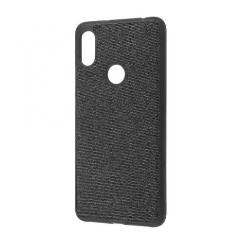 Чехол Fiber Logo для Xiaomi Redmi 7 Black в Ростелеком