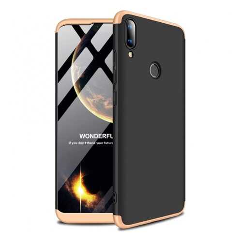 Чехол GKK LikGus для Huawei Y9 (2019)/Enjoy 9 Plus Black/Gold в Ростелеком