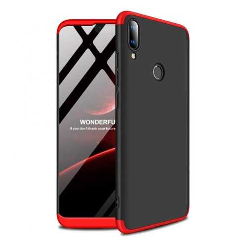 Чехол GKK LikGus для Huawei Y9 (2019)/Enjoy 9 Plus Black/Red в Ростелеком