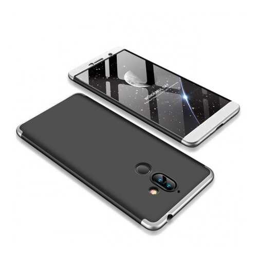 Чехол GKK LikGus для Nokia 7 plus Black / Silver в Ростелеком