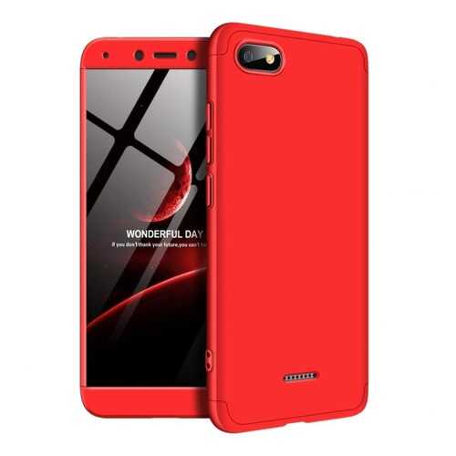 Чехол GKK LikGus для Xiaomi Redmi 6A Red в Ростелеком