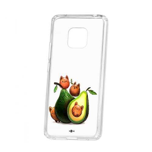 Чехол Huawei Mate 20 Pro Kruche Print Авокотики в Ростелеком