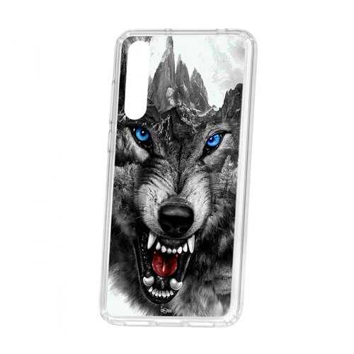 Чехол Huawei P20 Pro (Plus) Kruche Print Волк в Ростелеком