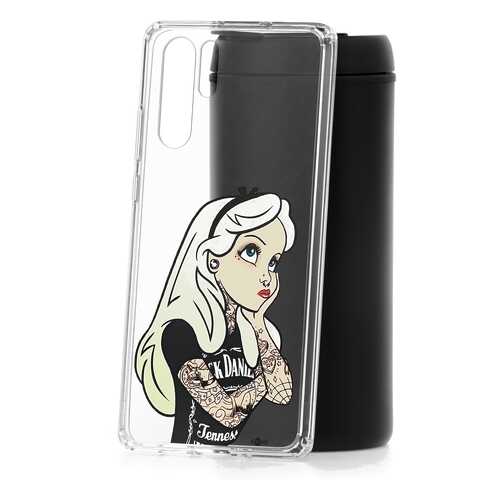 Чехол Huawei P30 Pro Kruche Print Tattoo Girl в Ростелеком