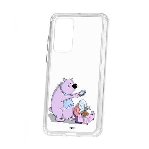 Чехол Huawei P40 Kruche Print Foodstagramm в Ростелеком