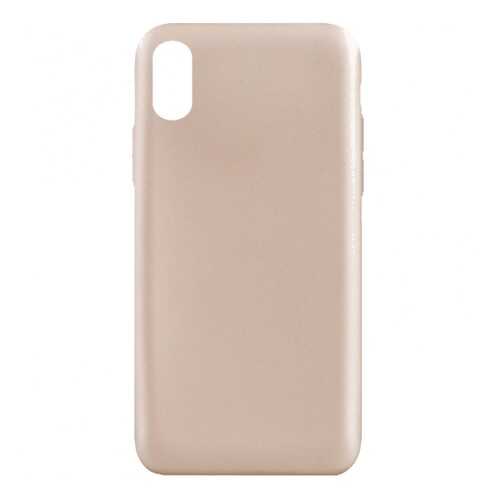 Чехол J-Case THIN для Apple iPhone X (5.8) / XS (5.8) Gold в Ростелеком