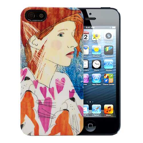 Чехол KAWAI для iPhone 5/5s Ginger в Ростелеком