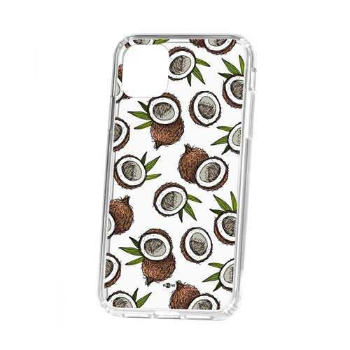 Чехол Kruche Apple iPhone 11 Print Кокосы в Ростелеком