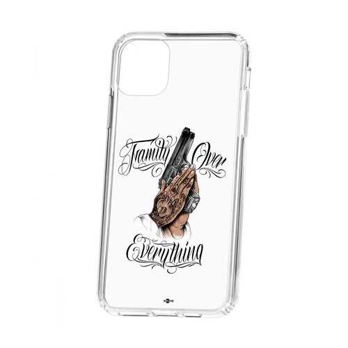 Чехол Kruche Apple iPhone 11 Pro Max Print Семья превыше в Ростелеком