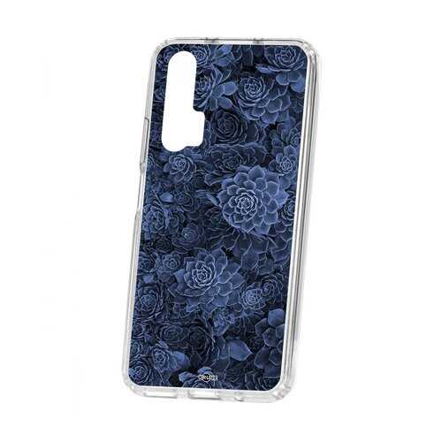 Чехол Kruche для Huawei Honor 20 Pro Print Каменная роза в Ростелеком