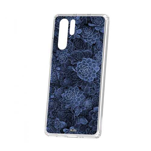 Чехол Kruche для Huawei P30 Pro Print Каменная роза в Ростелеком