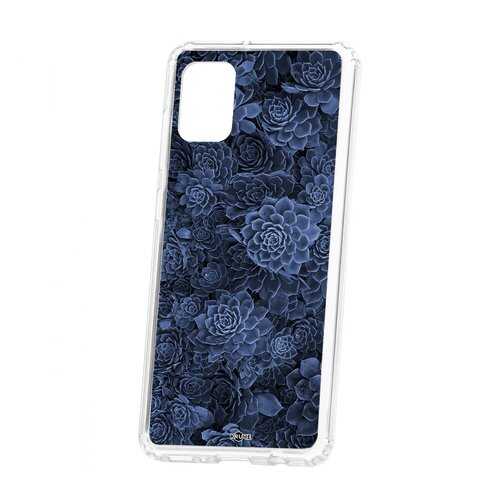 Чехол Kruche для Samsung Galaxy A31 Print Каменная роза в Ростелеком