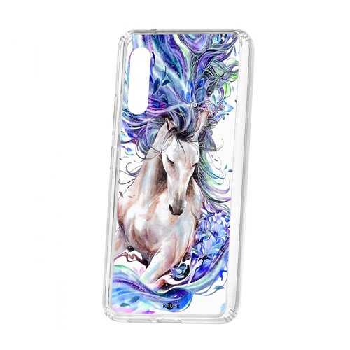 Чехол Kruche для Samsung Galaxy A90 5G Print Грация в Ростелеком