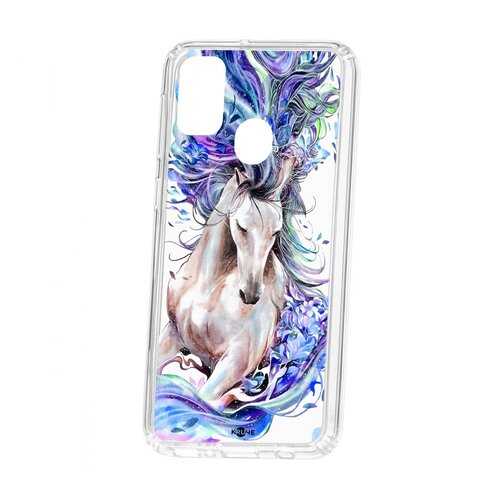 Чехол Kruche для Samsung Galaxy M30S Print Грация в Ростелеком