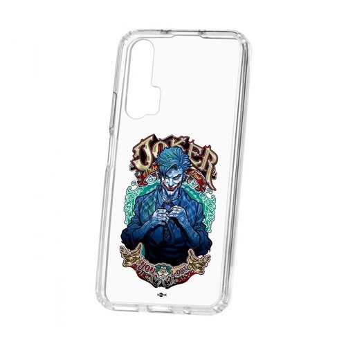 Чехол Kruche Huawei Honor 20 Pro Print Джокер в Ростелеком