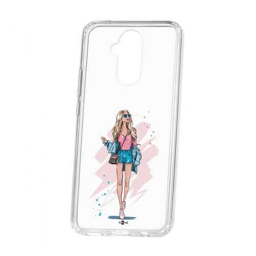 Чехол Kruche Huawei Mate 20 Lite Print Fashion Girl в Ростелеком