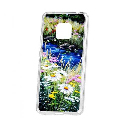 Чехол Kruche Huawei Mate 20 Pro Print Ромашки у ручья в Ростелеком