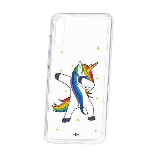 Чехол Kruche Huawei P20 Print Единорожка в Ростелеком