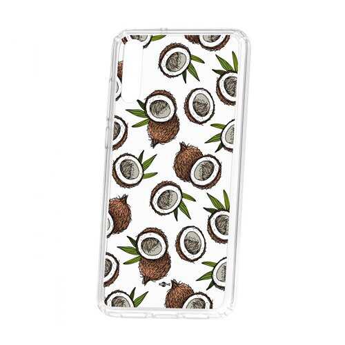Чехол Kruche Huawei P20 Print Кокосы в Ростелеком