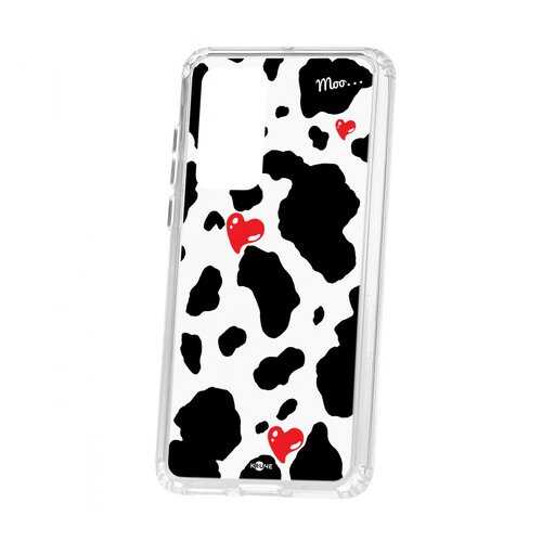 Чехол Kruche Huawei P40 Print Корова в Ростелеком