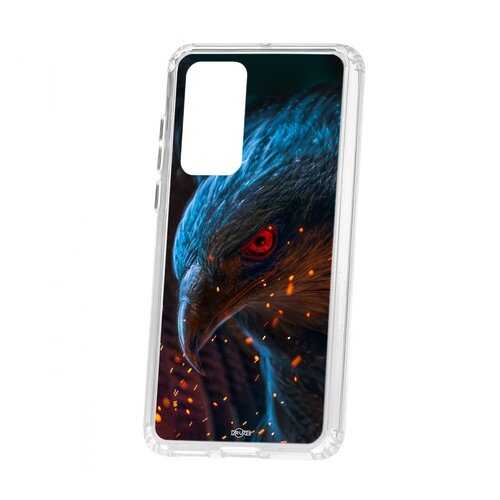 Чехол Kruche Huawei P40 Print Орел в Ростелеком