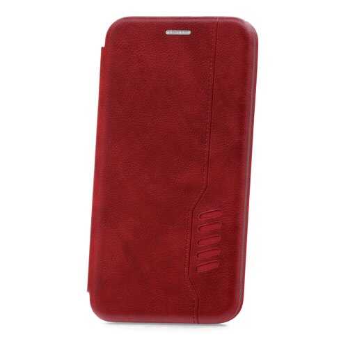 Чехол Kruche Open Book-1 для Samsung Galaxy A01/A015 Red в Ростелеком