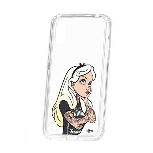 Чехол Kruche Samsung Galaxy A01/A015 Print Tattoo Girl в Ростелеком