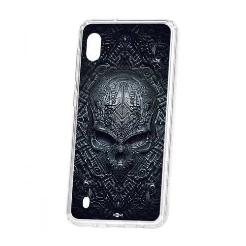 Чехол Kruche Samsung Galaxy A10 2019 Print Череп техно в Ростелеком