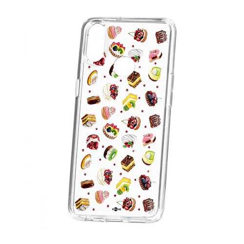 Чехол Kruche Samsung Galaxy A10S Print Cake в Ростелеком