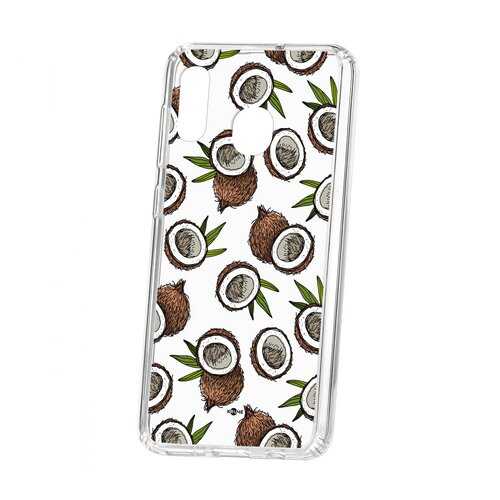 Чехол Kruche Samsung Galaxy A20 2019 Print Кокосы в Ростелеком