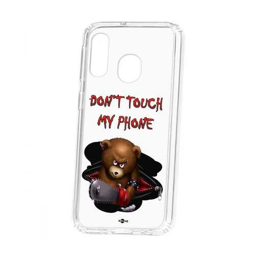 Чехол Kruche Samsung Galaxy A40 2019 Print Не бери мой телефон в Ростелеком